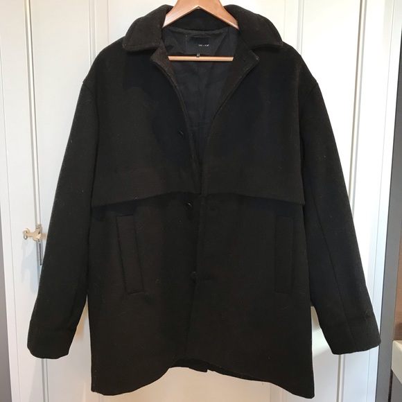 Oak + Fort Black Coat - Picture 1 of 3